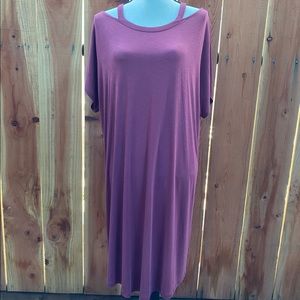 NIC and ZOE Open Road Cold-Shoulder Dress